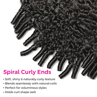 TRESS NOBLE Burmese Curly Human Hair Half Wig | InvisiFit Strap Wear & Go Glueless for Beginners