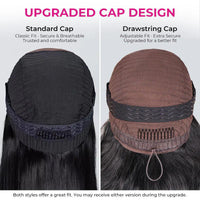 TRESS NOBLE Straight Human Hair Lace Part Wig | Max 9×6 Lace Wear & Go Glueless for Beginners